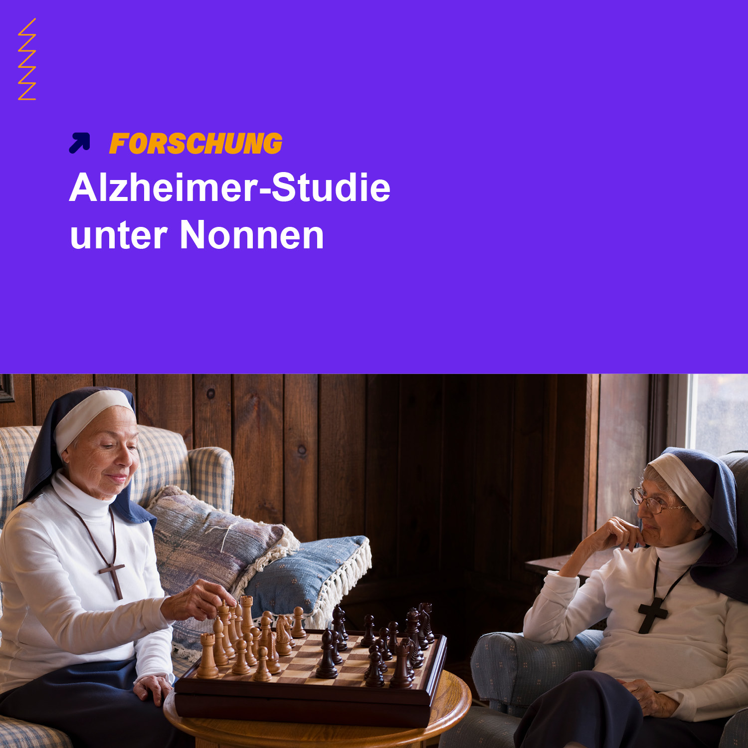 Alzheimer-Studie unter Nonnen